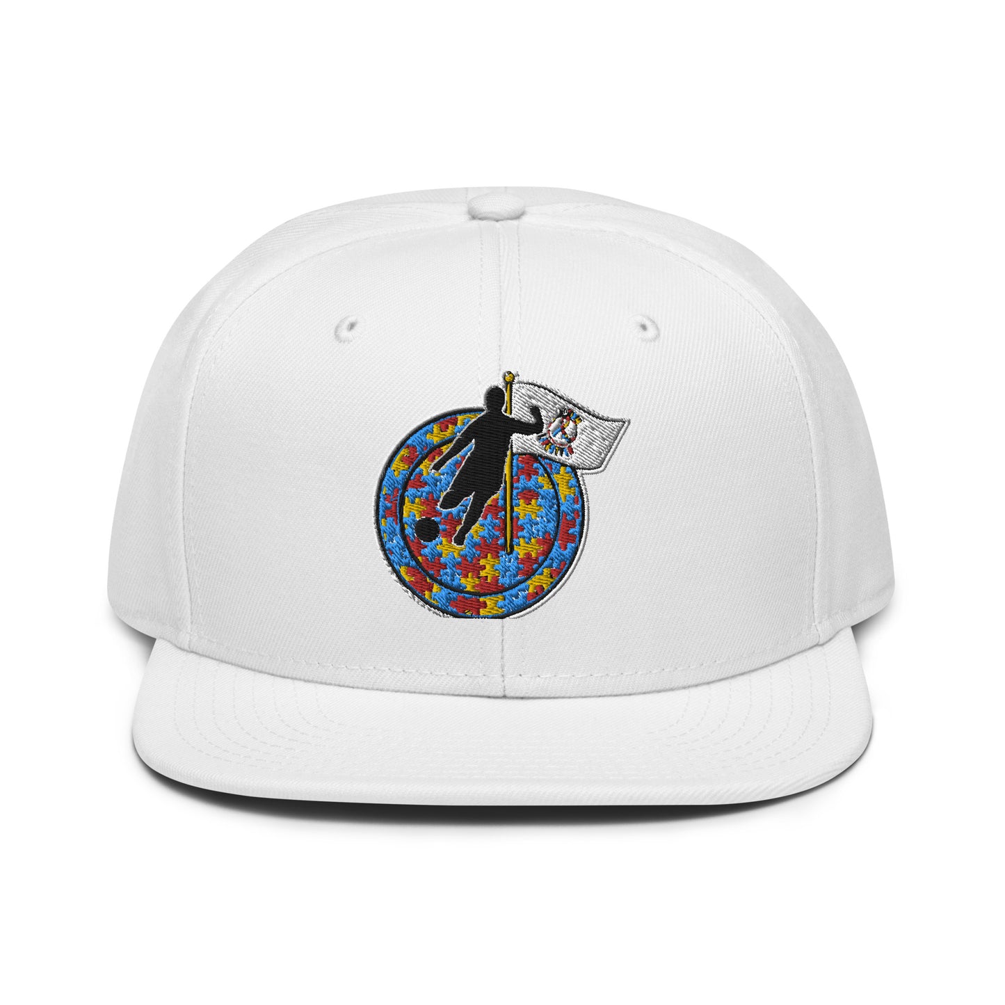 Autism Lifestyle Embroidery Snapback Hat