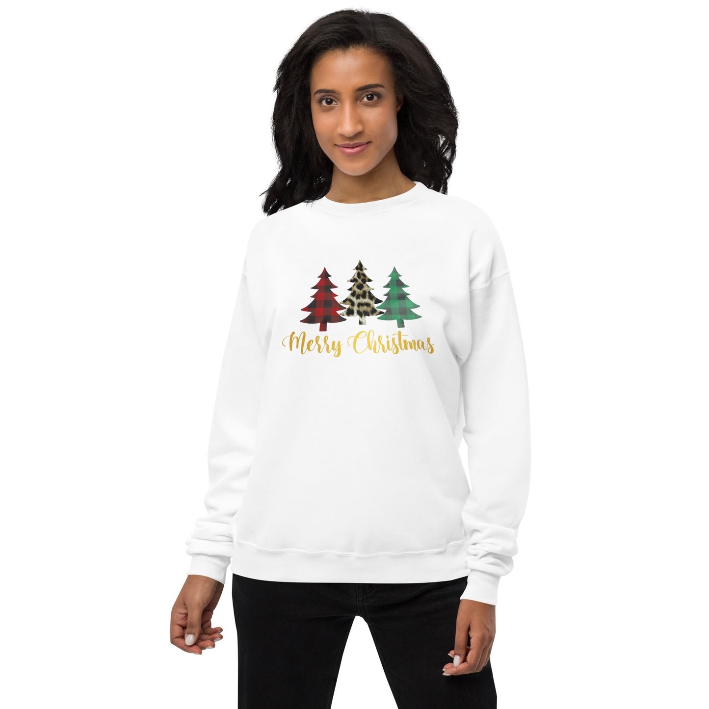 Merry Christmas Women's Fleece Sweatshirt